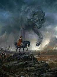 The Mystery Of Tyr And Fenrir Wolfskunst Werwolf Wikinger Kunst