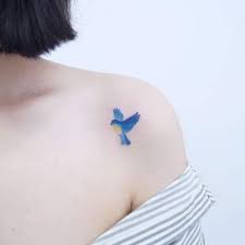 Blue Bird And Rose Tattoo 21 Trendy Red Bird Tattoo Ideas Blue Bird Tattoos For Women Shoulder Tattoos For Women Shoulder Tattoo