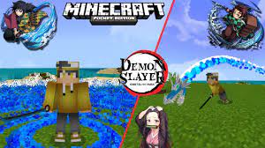 Fans of demon slayer can now enjoy a whole new immersive minecraft experience based on the anime thanks to this ongoing mod effort by orca. Menjadi Pasukan Demon Slayer Di Minecraft Pe Kamado Ahoy Ni Cuy Nghenhachay Net