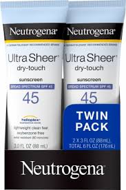 Are there any sunscreens with no benzene in them? Neutrogena Ultra Sheer Dry Touch Sunscreen Lotion Spf 45 6 Fl Oz Qfc
