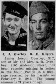 East Tennessee Veterans Memorial Association — Overbay, James J.