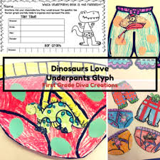 Books skip to main content.us A Glyph To Accompany Dinosaurs Love Underpants By First Grade Diva Creations