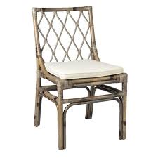 Westmoreland Cross Back Side Chair Rattan Dining Chairs Dining Chairs Side Chairs