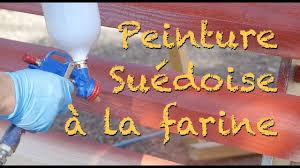Comment Faire De La Peinture Suedoise A La Farine Pour Des Volets Bois Peinture Suedoise Comment Faire De La Peinture Peinture Naturelle