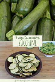 Harvest round zucchini when it's about the size of a billiard ball—there's a reason one of the most popular round zucchinis is called eight ball. to harvest male flowers, cut off the stem an inch or two below the blossom. 15 Ways To Preserve Zucchini Freeze Can Ferment And Dehydrate Canning Food Preservation Harvest Recipes Fermentation Recipes