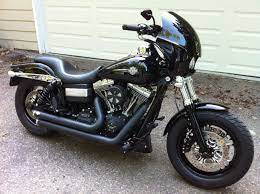 2008 2017 Fatbob Bullit Fairing Dougzcustomds Custom Bikes Motorcycle Brat Bike
