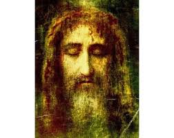 Vrai visage de Jésus-Christ, impression religieuse, œuvre d'art chrétienne,  art de Jésus, Jésus est roi, Linceul de visage de Jésus de Turin, icône  catholique