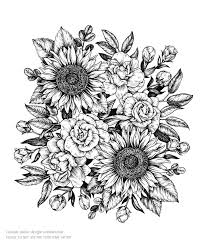 Scientificillustration Tattoos Sunflower Tattoo Sleeve White Tattoo