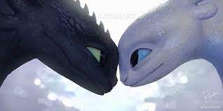 Я скажу вам честно почему же я не. Toothless X Light Fury Raidesart Httyd