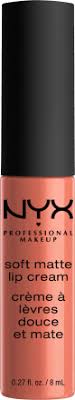 Creamy soft matte coverage that never feels dry, in matte nudes and red lipstick shades inspired by world cities; Nyx Professional Makeup Lippenstift Soft Matte Lip Cream Abu Dhabi 09 8 Ml Dauerhaft Gunstig Online Kaufen Dm De