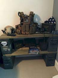 College can be stressful, so be sure to use these dorm room decorating ideas to help make your space enjoyable. Military Bedroom Decorating Idea Army Bedroom Military Bedroom Boys Army Bedroom