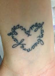 Best Name Tattoos Ideas Heart Tattoos With Names Tattoos For Childrens Names Tattoos