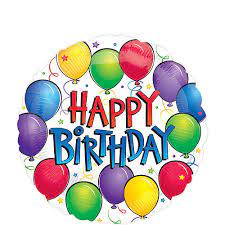 A balloon with a lot of images on it is also a good idea for someone's birthday. Fun Happy Birthday Balloon Party City