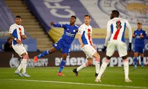 On shoot yalla website we watch the match between leicester city and crystal palace in the context of england : 3ulzgzwascoimm