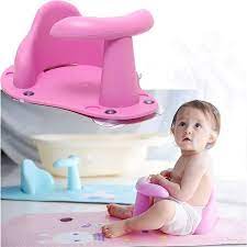This baby bath seat grows with the baby. Anti Slip Baby Bath Seat With Arm Rest In 2021 Baby Bath Seat Baby Bath Tub Baby Tub