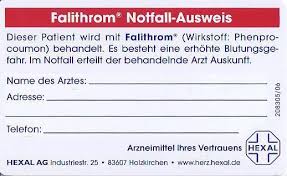 Falithrom is a medicine available in a number of countries worldwide. Https Silo Tips Download Neulich Im Briefkasten Gerinnung Blutgerinnung