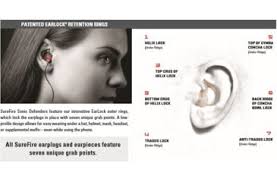 Surefire Ep3 Sonic Defender Earpieces Hearing Protection Clear
