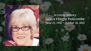 Janice Hingle Holcombe Obituary