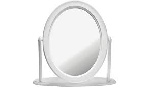Buy Argos Home Oval Dressing Table Mirror White Mirrors Argos Mirror Table Dressing Table Mirror Dressing Table Mirror White Car windscreen interior suction adjustable rear view mirror. pinterest