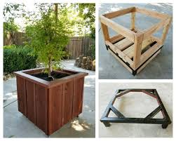 Maybe you would like to learn more about one of these? Diy Planter Box With Casters For Japanese Maple 27 Wx27 Lx30 H What Started As A Steel Frame Found In My Minimalist Home Decor Diy Planter Box Diy Planters