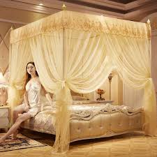 It has one door, which is convenient for entering and outing. Elegant Canopy Mosquito Net For Double Bed Mosquito Repellent Tent Insect Reject Canopy Bed Curtain Bed Tent Mosquito Net Aliexpress