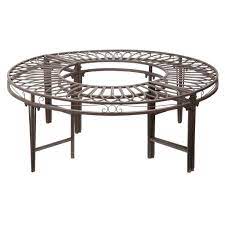 And a nice one, at that. Design Toscano Roundabout Circular Garden Tree Bench Seat 119 Cm Steel Metalware Grey Buy Online In Andorra At Andorra Desertcart Com Productid 57036250