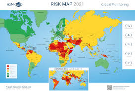 Interactive map in real time. Risikokarte A3m Global Monitoring