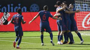 After securing late victories in their past two la liga games it'll be a buoyant atletico madrid who head to vigo on sunday night, even though barcelona are . Celta Vigo 0 2 Atletico Madrid Suarez Hits 150th Laliga Goal In Landmark Win For Simeone