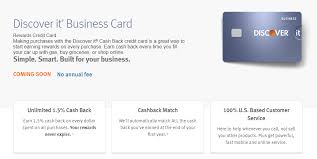 The discover it card offers unmatched cash back rewards. Discover Launches Discover It Business 1 5 Cashback Doubled First Year Doctor Of Credit