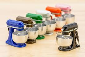 Dollhouse Miniature Resin Electric Flour Mixer Blender Whisker Kitchen Cooking Baking Decorating Supply 1 12 Sca Dollhouse Miniatures Miniatures Doll House