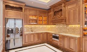 Tủ Bếp Gỗ Gõ Đỏ Độ Bền Cao Chống Mối Mọt - TBTN056