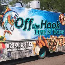 Find out for yourself why off the hook sushi has been voted best sushi by lake tahoe locals ten times since 2004. Off The Hook Taco Truck Food Trucks In Phoenix Az
