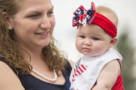 Loved ones welcome the troops as another wave of the 55th Armor Brigade  comes home