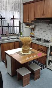 Diy dapur kecil inspirasi dekorasi rumah. Susun Atur Dapur Kecil Seorang Home Baker Buat Stor Khas Untuk Lebih Kemas Hias My