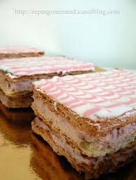 Mille Feuille Aux Framboises Delicieux Desserts Alimentation Recette Framboise