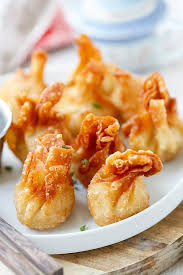 Chicken Wontons Easiest And The Best Fried Chicken Wontons Ever Takes 20 Mins To Make Including Wrapping Supe Easy Delicious Recipes Recipes Wonton Recipes