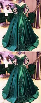 Dark Green Ball Gown Emerald Green Prom Dress Ball Gown Wedding Dress Ball Gown Wedding Dress Green Prom Dress Emerald Green Prom Dress