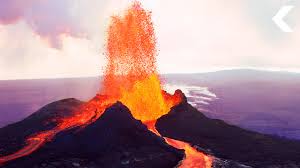 Volcanoes Round Square