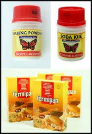 Baking powder berfungsi untuk mengembangkan kue atau cake. Baking Powder Baking Soda Fermipan Dapur Prima