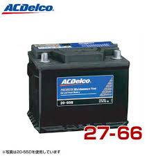Ac Delco Battery 27 66 European Car For Din Standards Ac Delco Batteries R11 S21