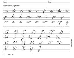 Download individually or the whole set at once. Free Printable Cursive Writing Worksheets