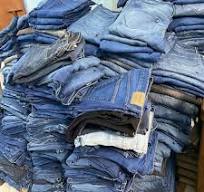 Custom Wholesale Women and Men Denim Jeans Pants High Quality Stock Low Price Lot Super Apparel Stock