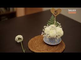 Sábado, 19 de marzo de 2016. Centro De Mesa Para Bodas Diy Vix Youtube