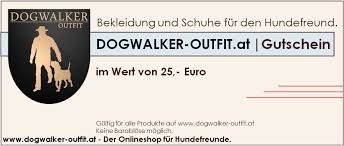 Das sprichwort, dass kleider leute machen, ist weithin bekannt. Dogwalker Outfit At Der Onlineshop Fur Hundefreunde Geschenk Gutschein Im Wert Von 25 Euro