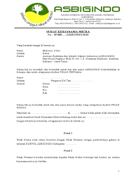 Contoh penulisan surat kesedian kerja sama mitra ukm by dayangprobo. Contoh Surat Perjanjian Kerjasama