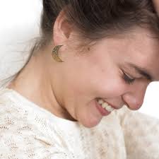 Boucles d'oreilles Moon