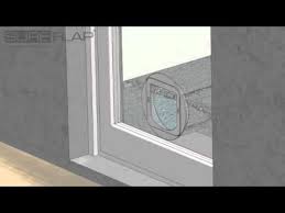This cat door from ideal pet products takes the number one spot for its simplicity, locking mechanisms, and price tag. Installing The Sureflap Microchip Cat Flap In Glass Animation Youtube