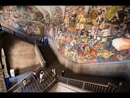 The national palace is the seat of the federal executive in mexico. Mexico City National Palace Diego Rivera Murals Maya Trip Ep 57 Travel Vlog Calatorii Tourism Youtube
