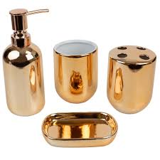 See more ideas about copper bathroom, copper bathroom accessories, copper. 4 Piece Bath Accessory Set In Copper Hdc51464 The Home Depot