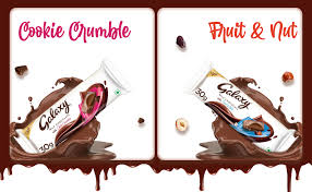 Galaxy Milk Chocolate with Cookie Crumble, 50g, Brown : Amazon.in: Grocery  & Gourmet Foods